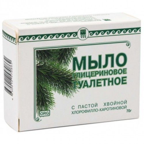 Купить Мыло туалетное глицериновое Фитолон с пастой хвойной хлорофилло-каротиновой  г. Ставрополь  