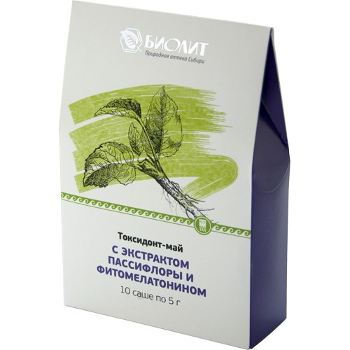 Купить Токсидонт-май с экстрактами пассифлоры и фитомелатонином  г. Ставрополь  