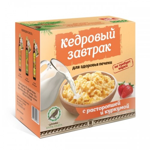 Купить Завтрак кедровый для здоровья печени с расторопшей и куркумой  г. Ставрополь  